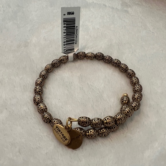 Alex and Ani Gold Geneva Wrap Bracelet - Picture 2 of 3